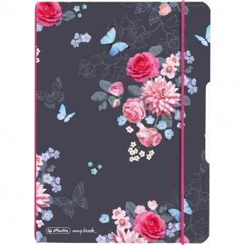 Блокнот HERLITZ FLEX LADYLIKE FLOWERS, A5, 40 листов Блокнот HERLITZ FLEX LADYLIKE FLOWERS, A5, 40 листов