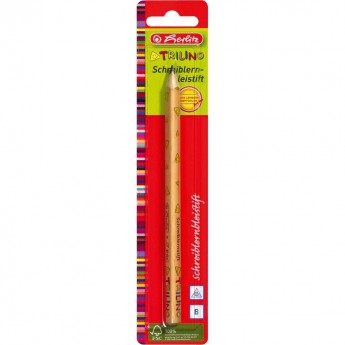 Карандаш HERLITZ черногрифельный трехранный HB Карандаш HERLITZ черногрифельный трехранный HB