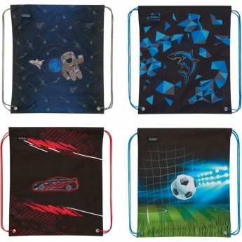 Мешок для обуви HERLITZ BOYS MIX I, асс., 4 мотива Мешок для обуви HERLITZ BOYS MIX I, асс., 4 мотива