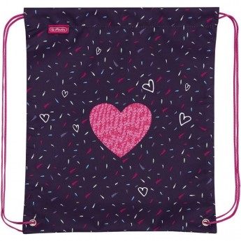 Мешок для обуви HERLITZ TROPICAL HEART Мешок для обуви HERLITZ TROPICAL HEART