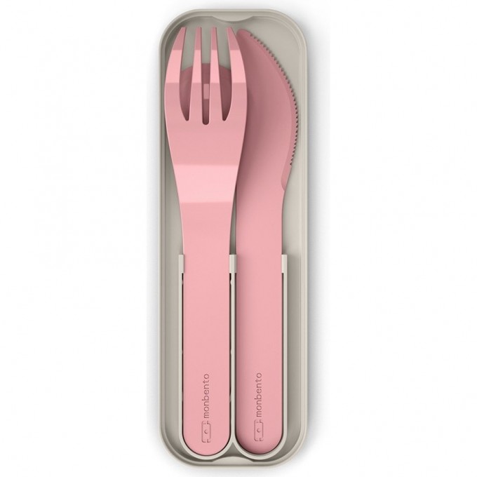 Набор из 3 столовых приборов в футляре HERLITZ MONBENTO MB POCKET COLOR BLUSH 24050029