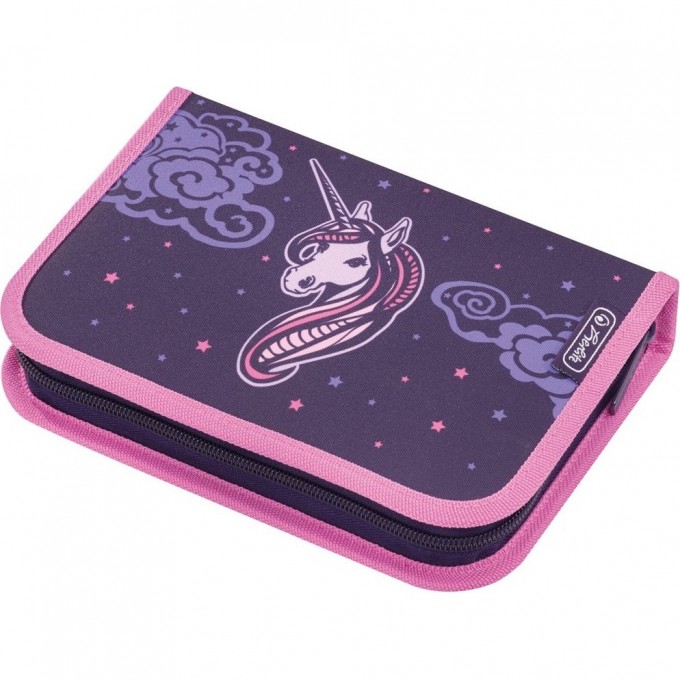 Пенал с наполнением HERLITZ UNICORN NIGHT 31 предмет 50014330
