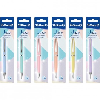 Ручка шариковая HERLITZ PELIKAN JAZZ PASTEL, 8 шт Ручка шариковая HERLITZ PELIKAN JAZZ PASTEL, 8 шт
