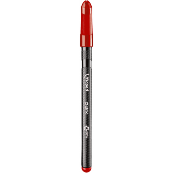 Шариковая ручка HERLITZ MAPED DARK, красная Шариковая ручка HERLITZ MAPED DARK, красная